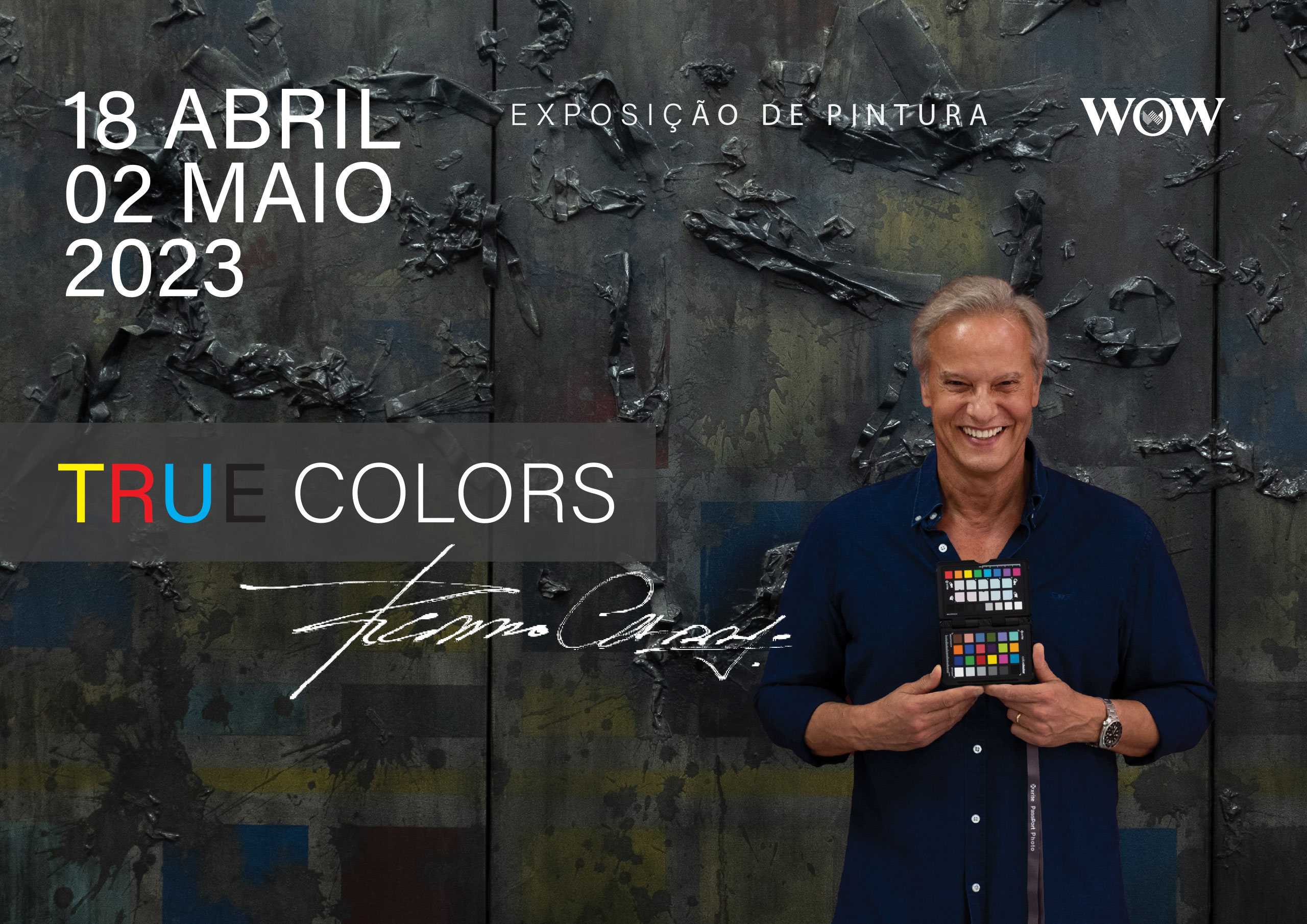 True Colors – Exhibitions by Ricardo Carriço – Branding